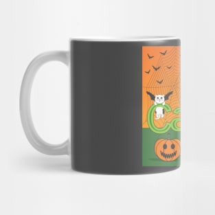 cats halloween Mug